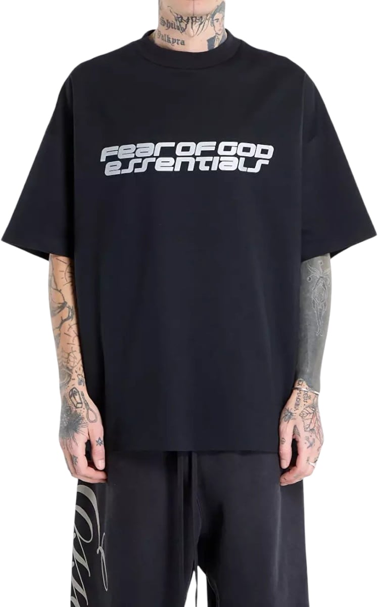 Fear of God Heren T-shirt Zwart