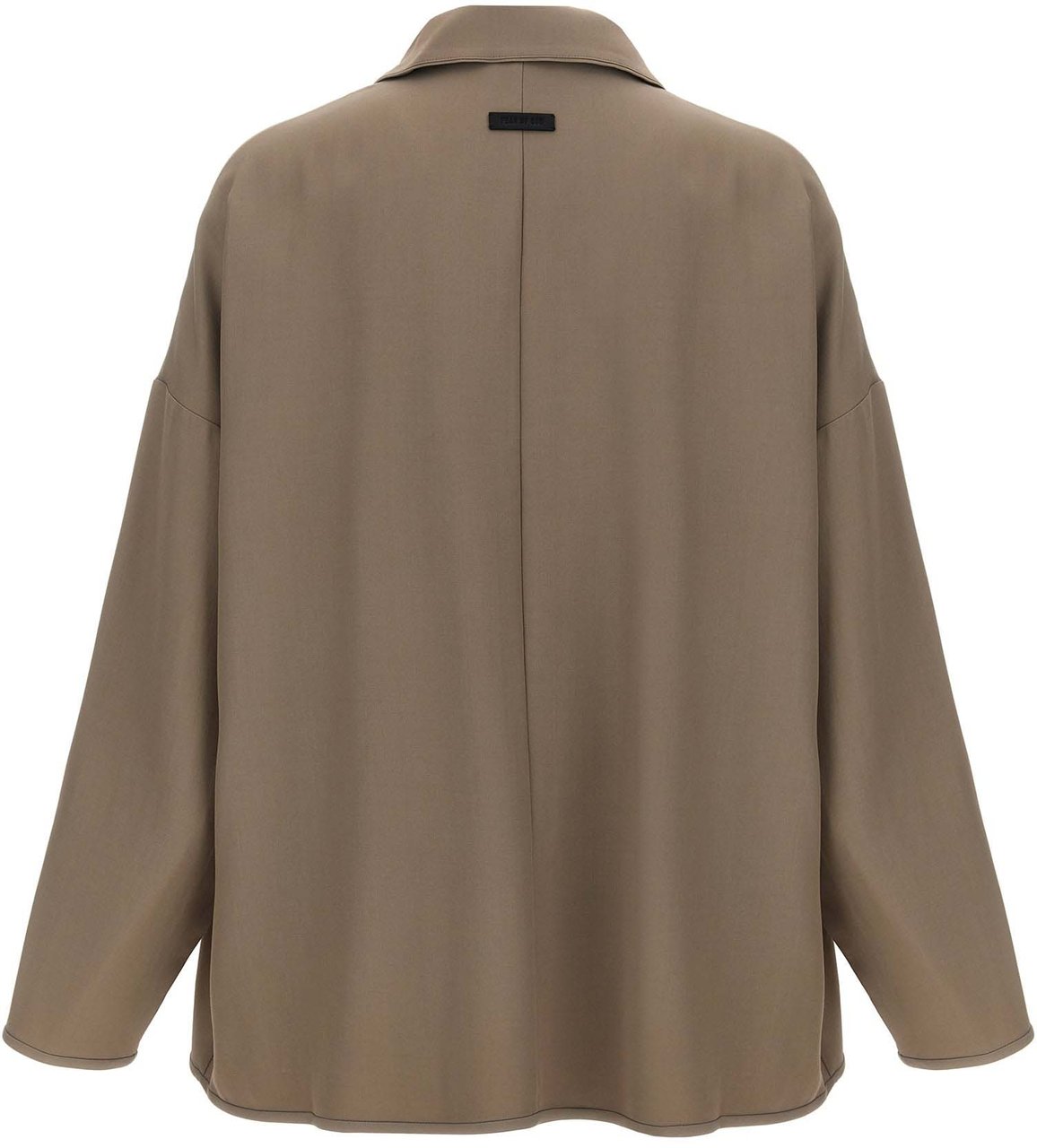 Fear Of God Beige Virgin Wool Full-Length Jacket Beige