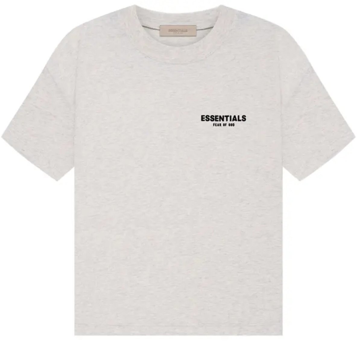 Fear of God Essentials T-shirt Light Oatmeal Grijs