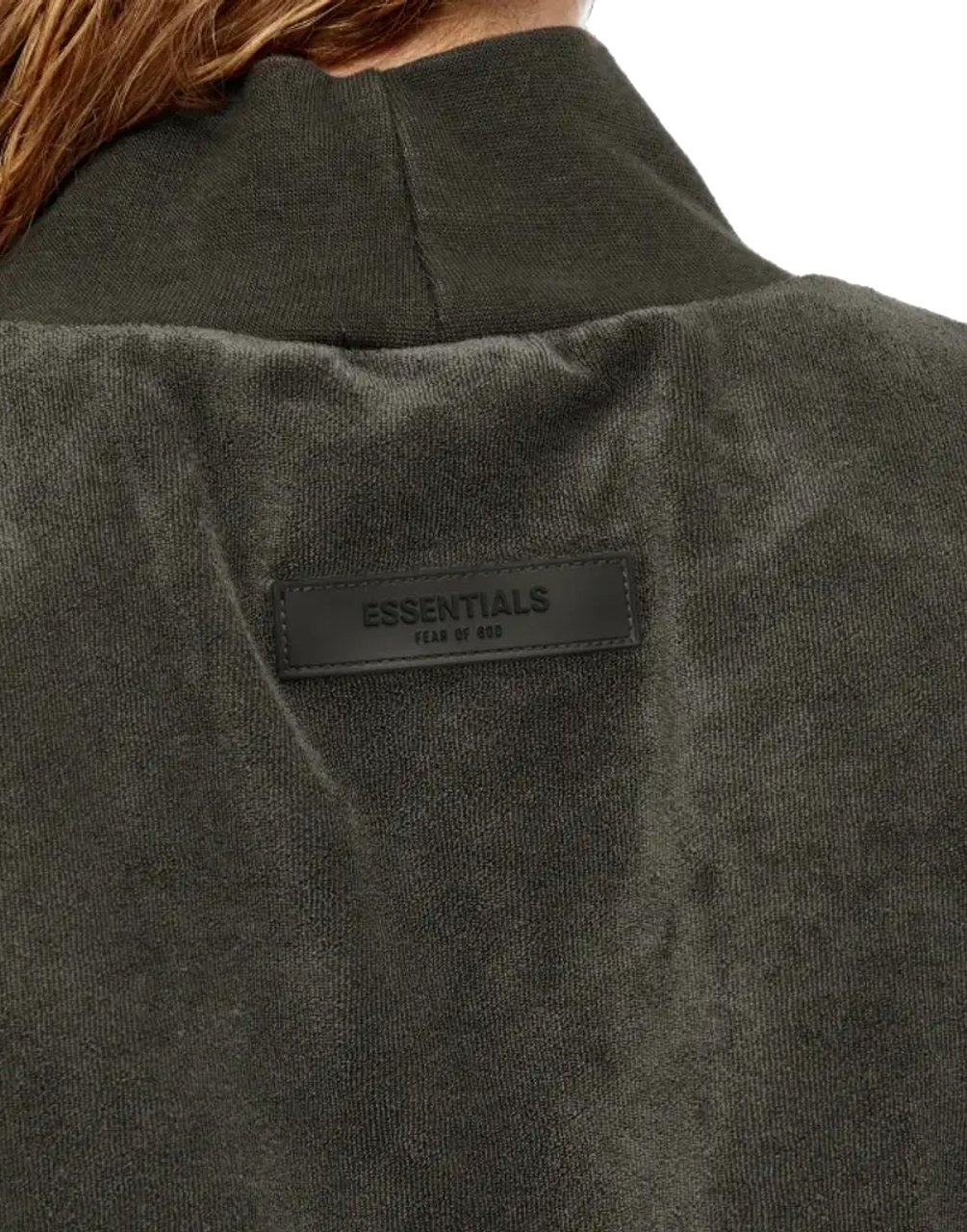Fear of God Essentials Mock Neck Vest Top Zwart