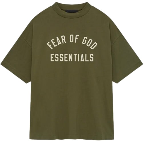 Fear of God Fear of God Essentials Jersey Crewneck Tee 'Militair' Divers