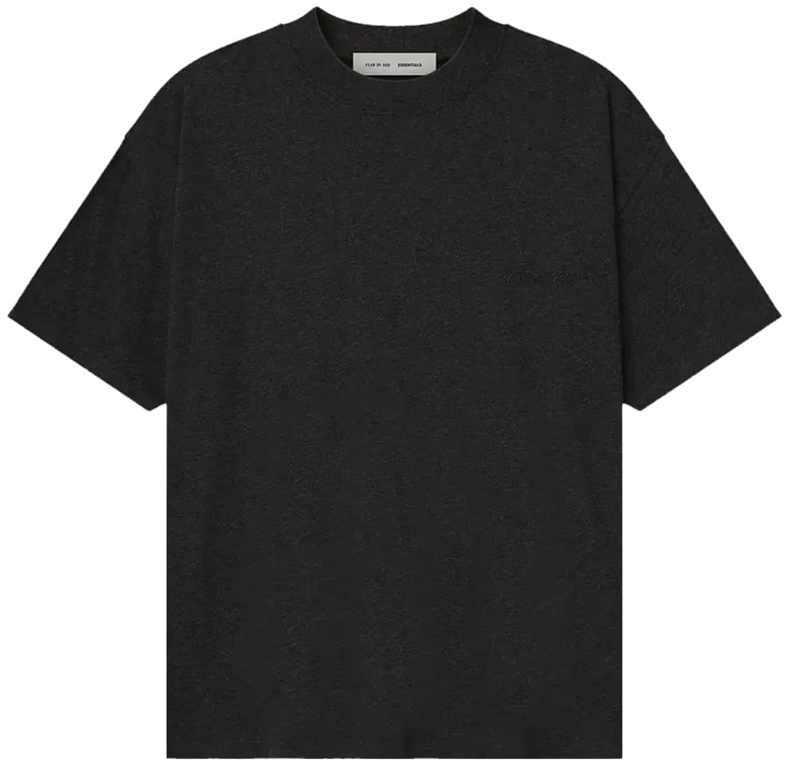 Fear of God Fear of God Essentials Tee 'Vintage Black' Zwart