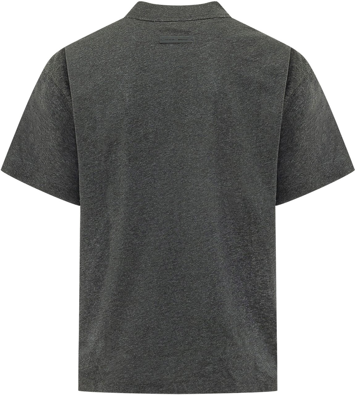 Fear of God Fear Of God Charcoal cotton blend t-shirt Zwart