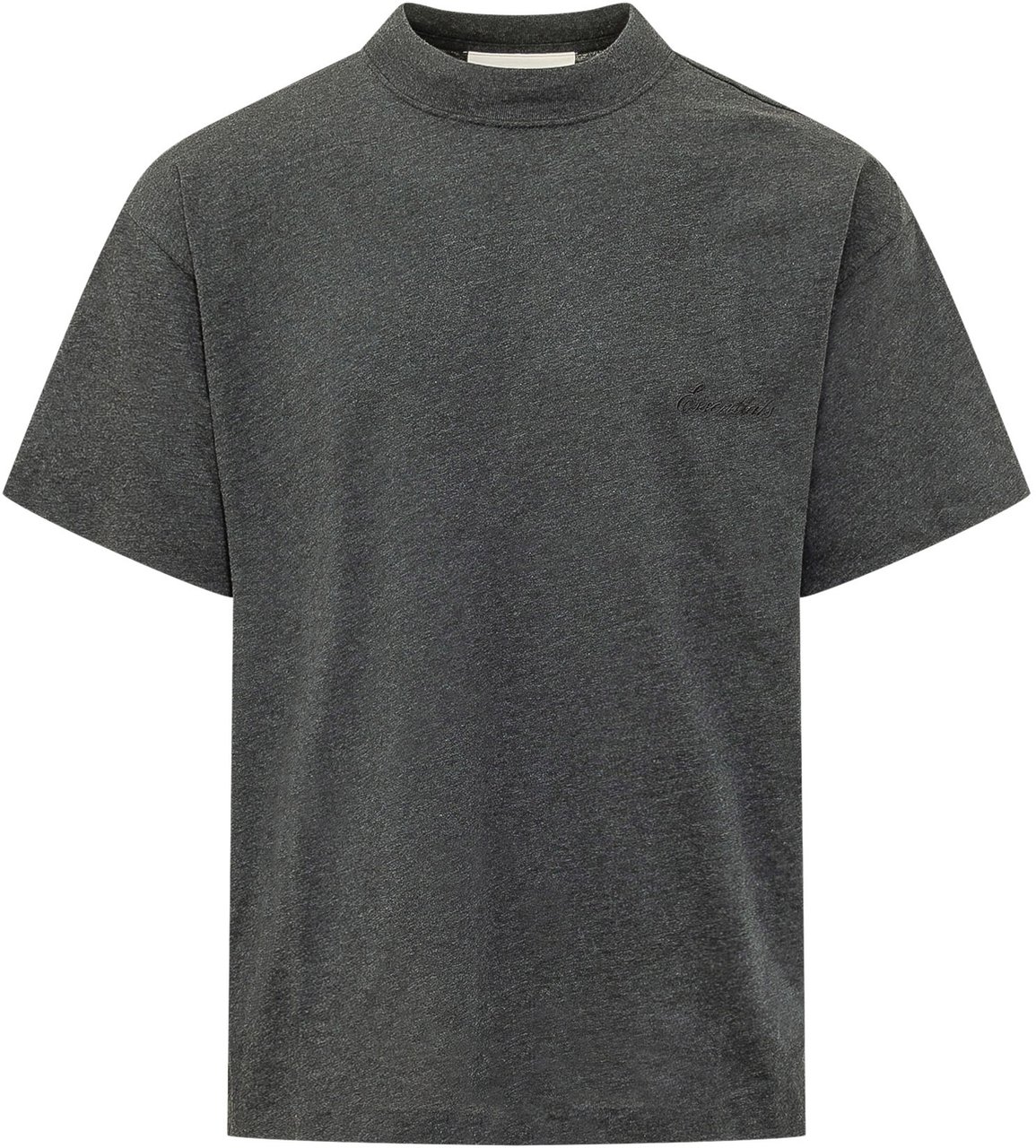 Fear of God Fear Of God Charcoal cotton blend t-shirt Zwart