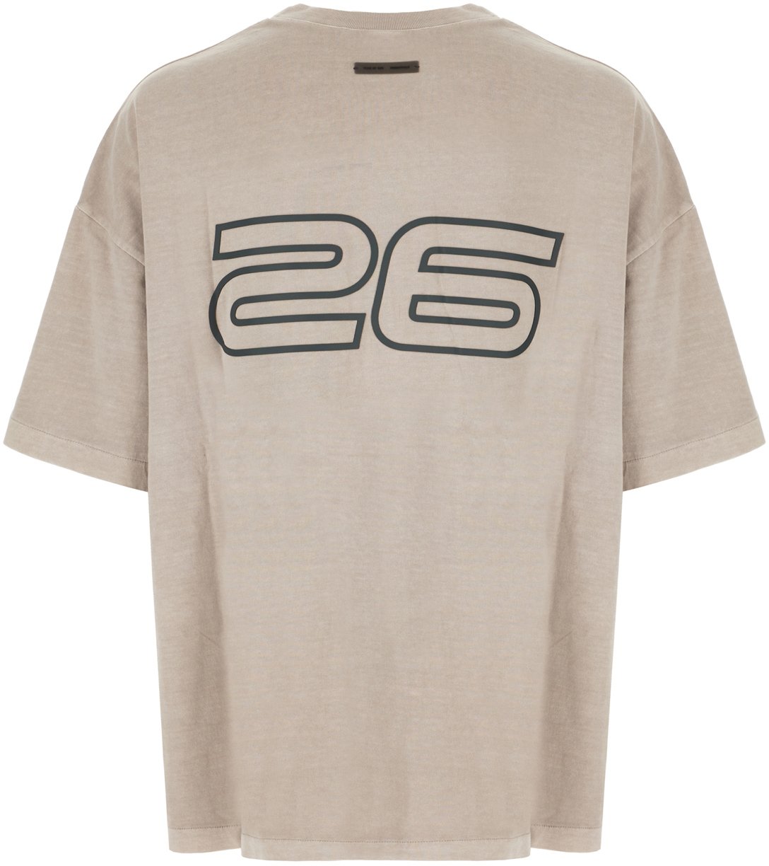 Fear of God Fear Of God Grey cotton t-shirt Grijs