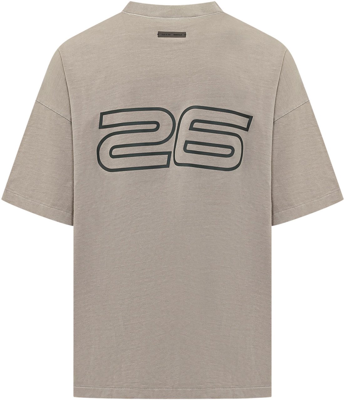 Fear of God Fear Of God Grey cotton t-shirt Grijs