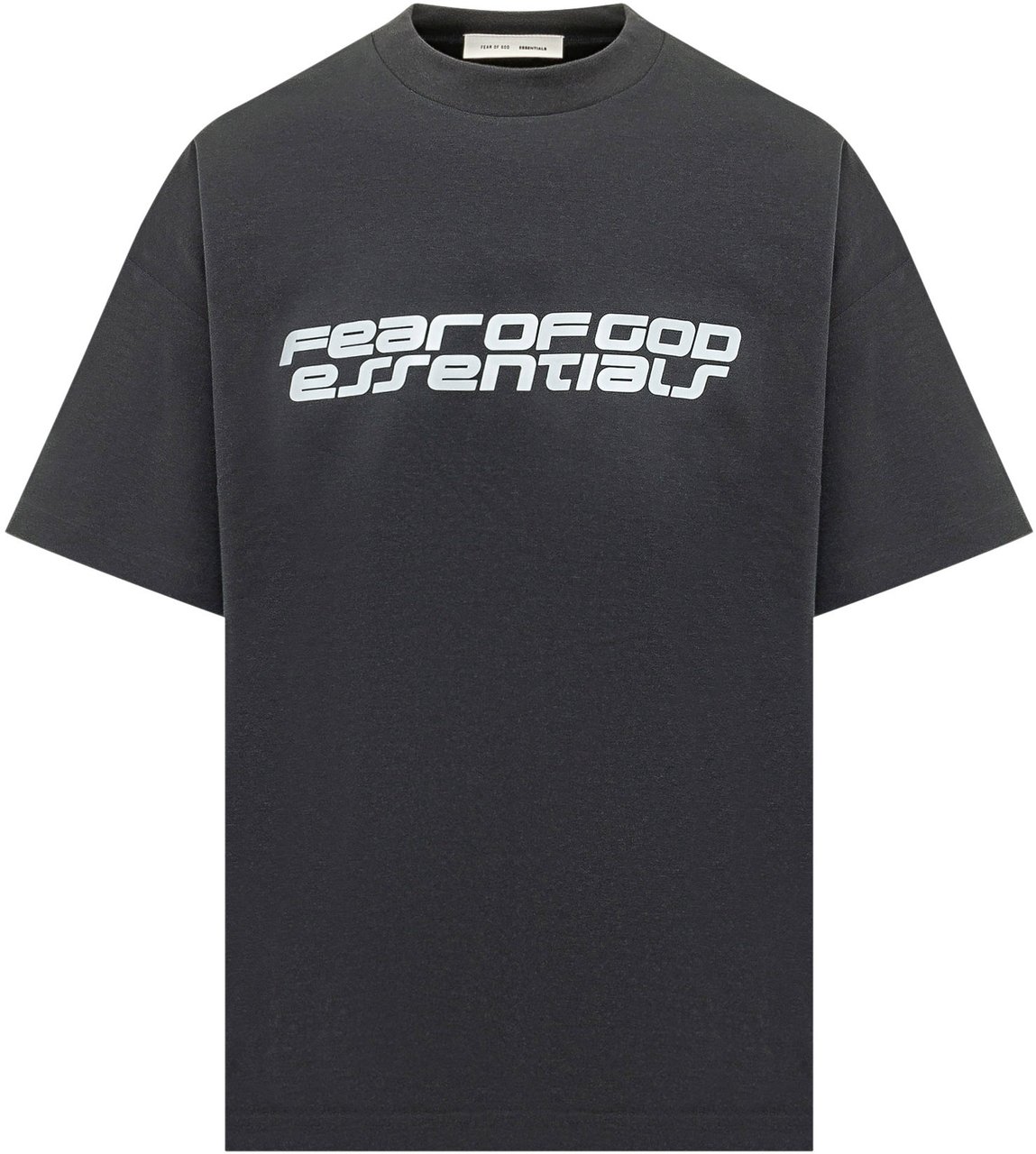 Fear of God Fear Of God Black stretch polyester blend t-shirt Zwart