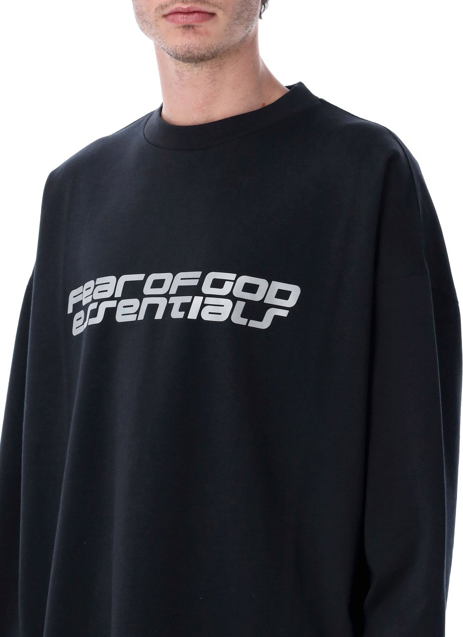 Fear of God 90'S L/S Tee Vintage Black Zwart