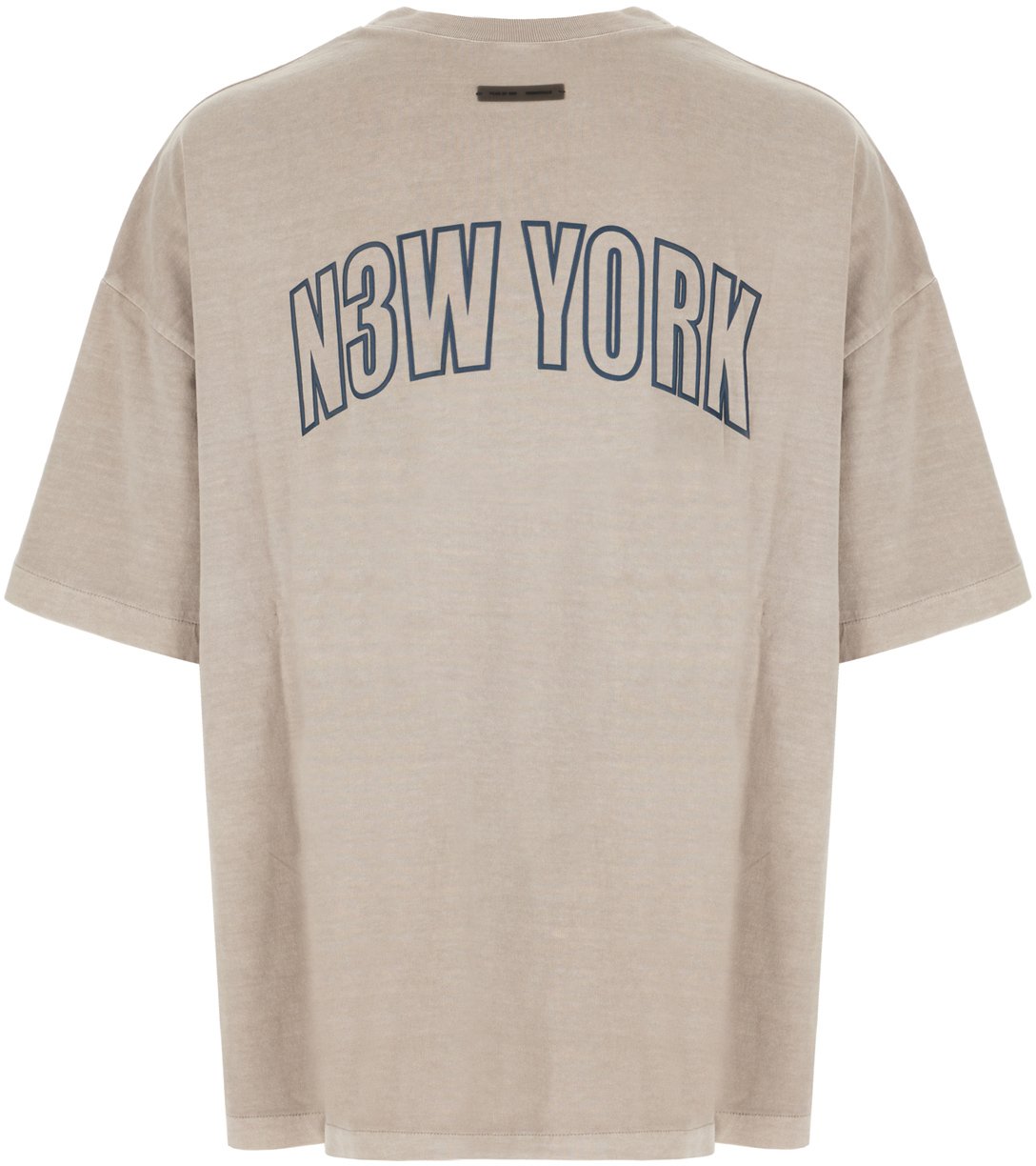 Fear of God Fear Of God Grey cotton t-shirt Grijs