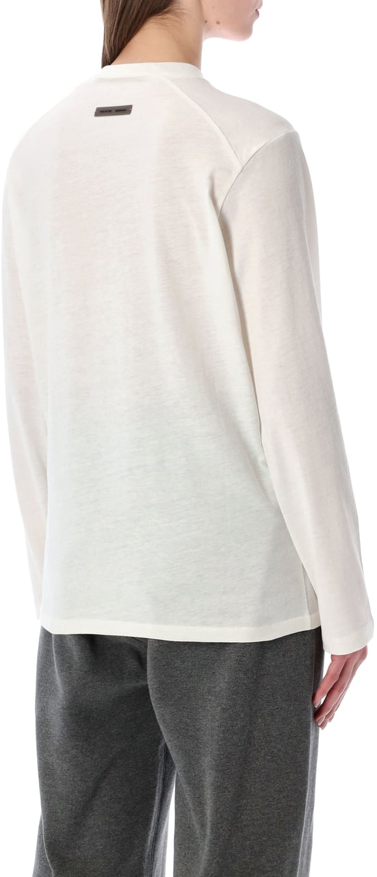 Fear of God Essentials Fear of God classic LS tee Neutraal