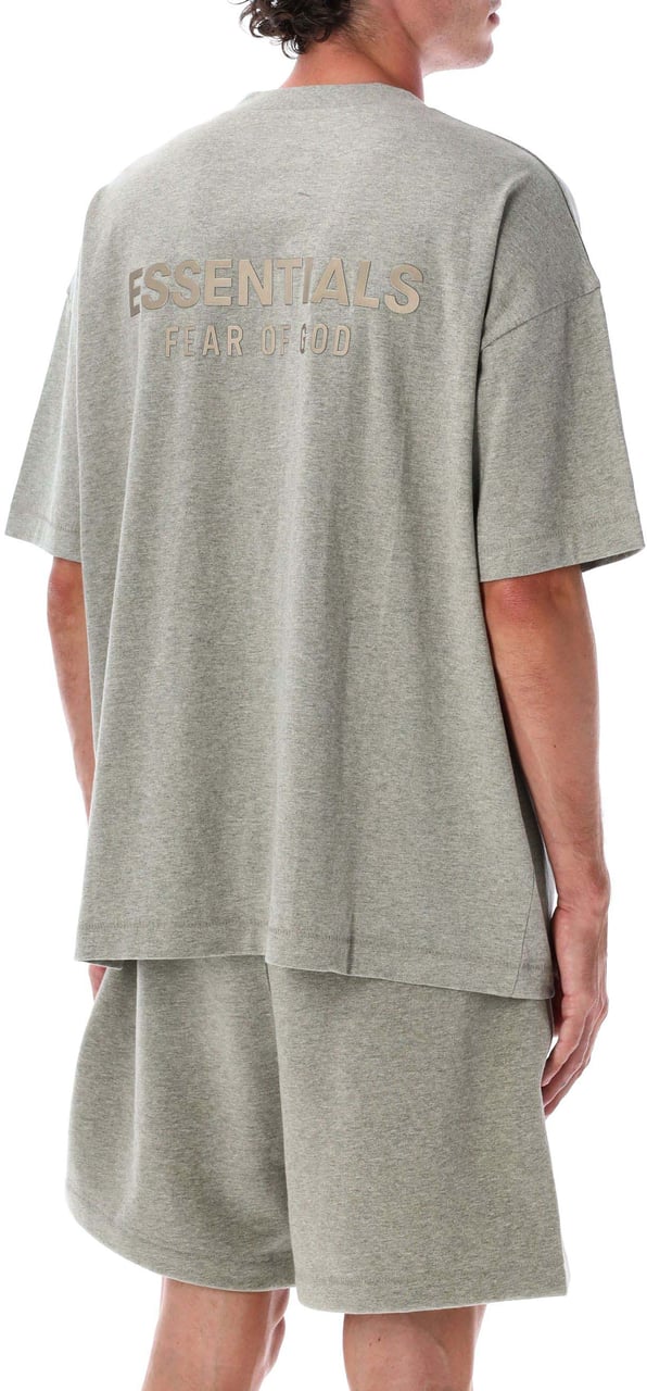 Fear of God Classic Fit T-Shirt Concrete Heather Grijs