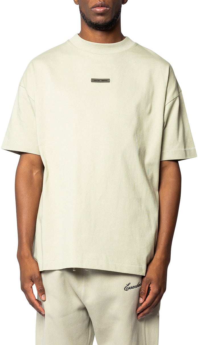 Fear of God CLASSIC T-SHIRT ABBEY STONE Grijs