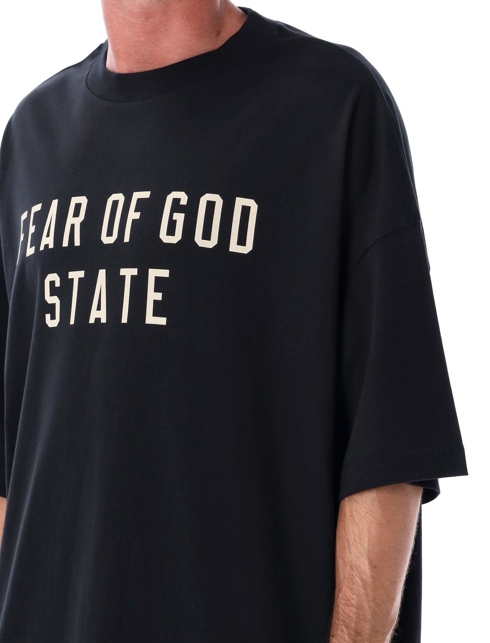 Fear of God 90S Fit T-Shirt Jet Black Zwart