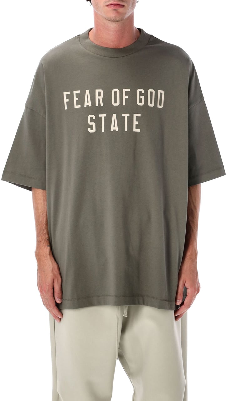 Fear of God 90S Fit T-Shirt Moss Groen