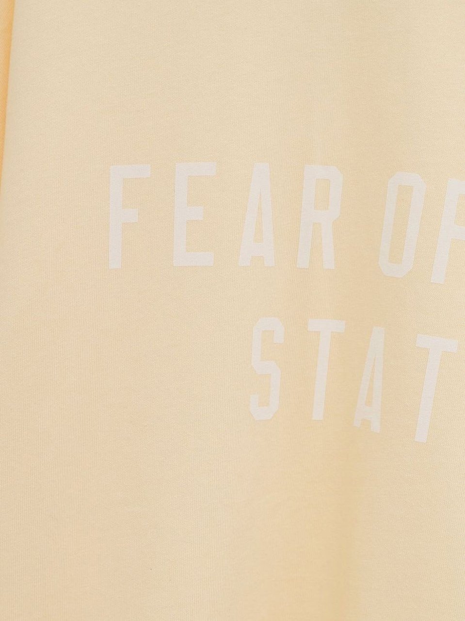Fear of God T-Shirts And Polos Yellow Geel