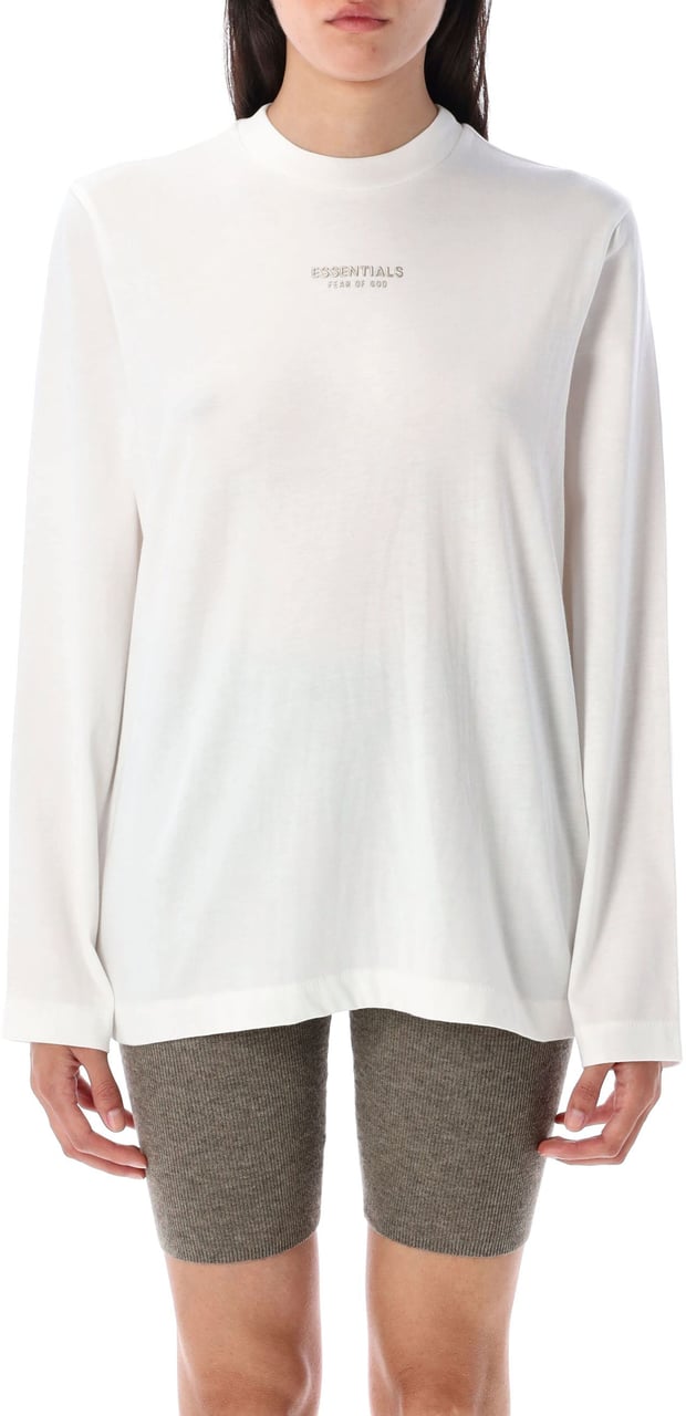 Fear of God Classic Fit Long Sleeve Cloud White Wit
