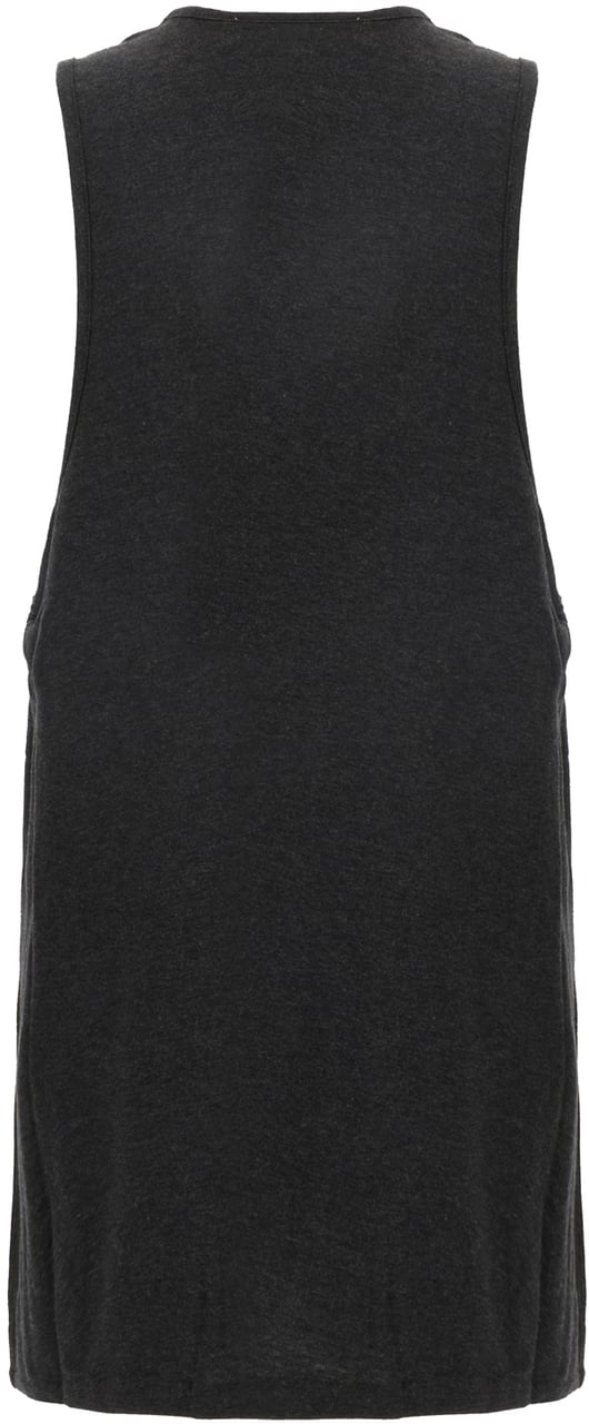 Fear Of God Slate cotton sleeveless t-shirt Zwart