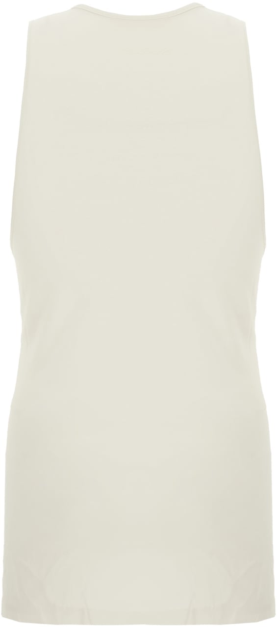 Fear Of God Ivory cotton blend tank top Neutraal