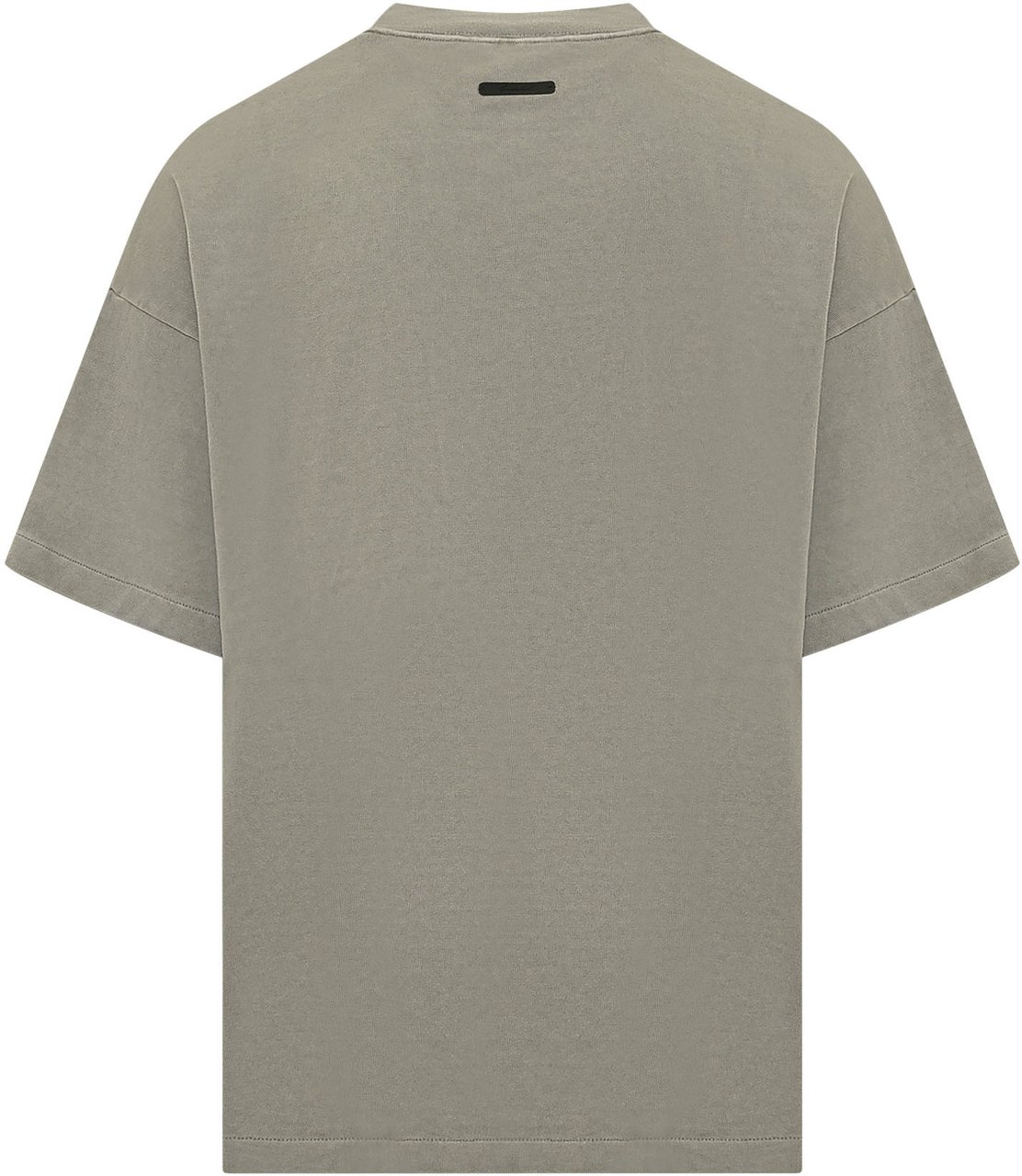 Fear of God T-shirt con Logo Frontale Ricamato Grijs