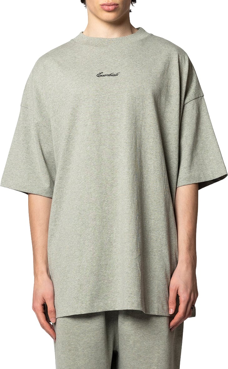 Fear of God SIGNATURE 90'S SHORT SLEEVE TEE CONCRETE HEATHER Divers