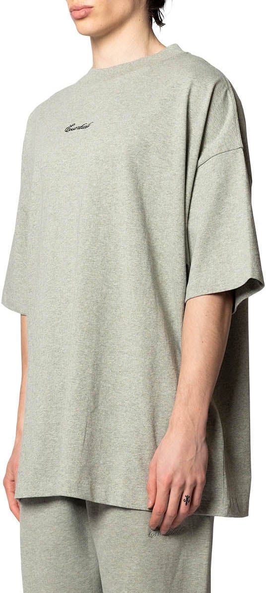 Fear of God SIGNATURE 90'S SHORT SLEEVE TEE CONCRETE HEATHER Divers