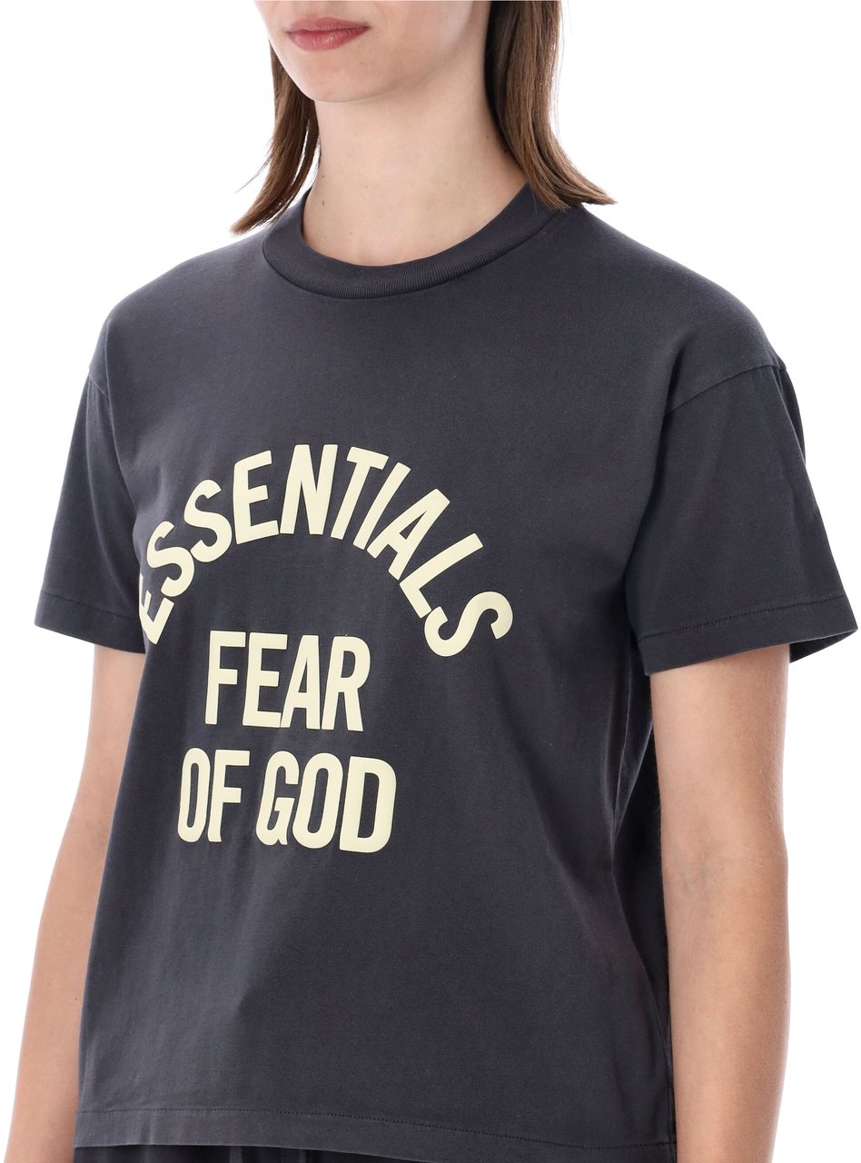 Fear of God Camsus '90 Ss Tee Faded Black Donkergrijs