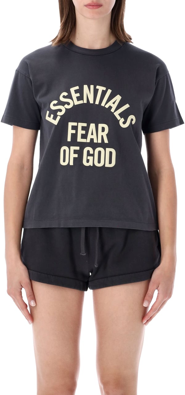 Fear of God Camsus '90 Ss Tee Faded Black Donkergrijs