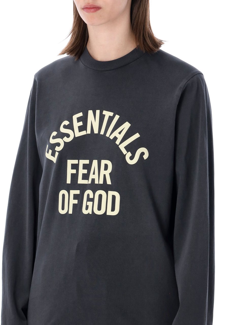 Fear of God Camsus '90 Ls Tee Faded Black Donkergrijs