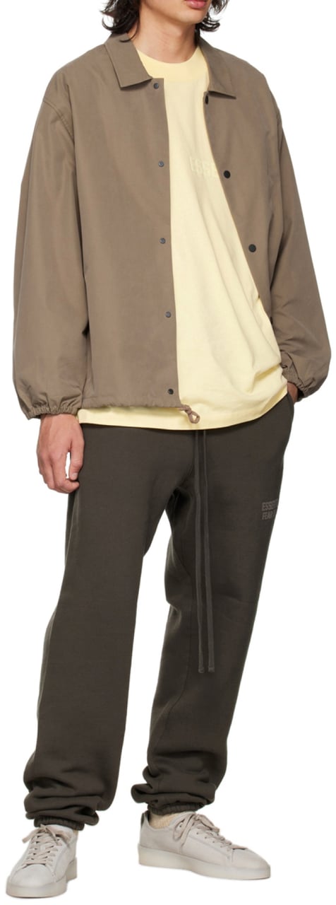 Fear of God Essentials Logo T-shirt Geel