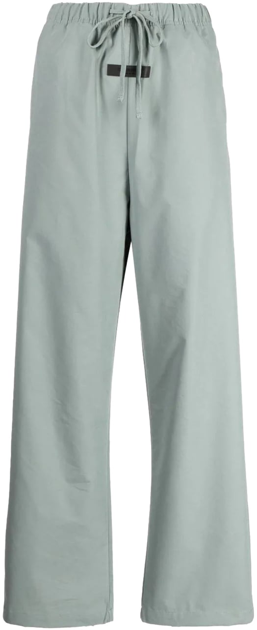 Fear of God Essentials Logo Relaxed Trousers Groen