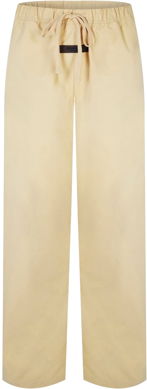 Fear of God Essentials Logo Relaxed Trousers Beige