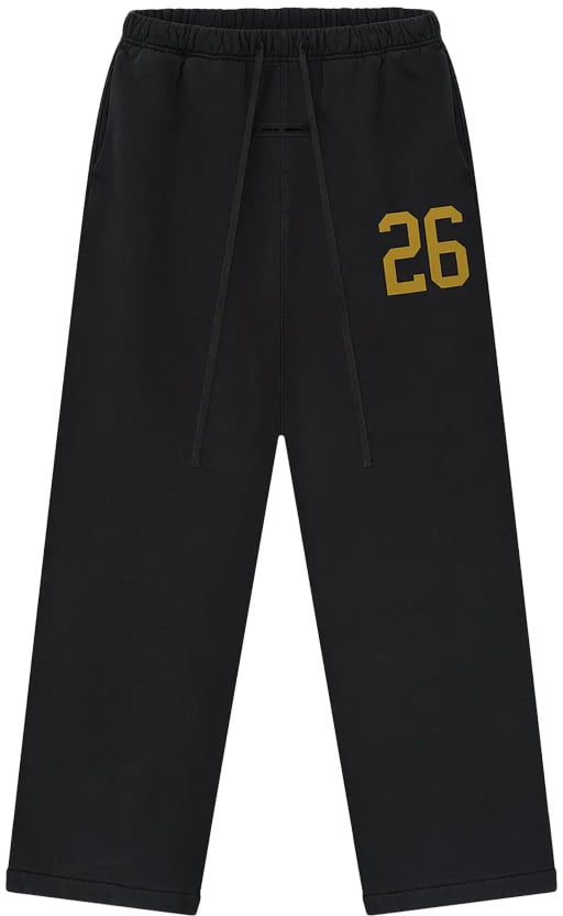 Fear of God Fear of God Essentials Lounge Sweatpant 'Vintage Black' Zwart