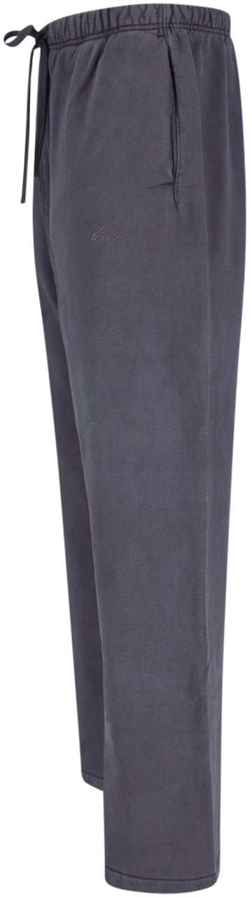 Fear of God Beige Wide-Leg Drawstring Cotton Trousers Grijs