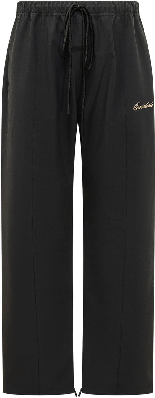 Fear of God Pantaloni con Coulisse e Logo Frontale Zwart
