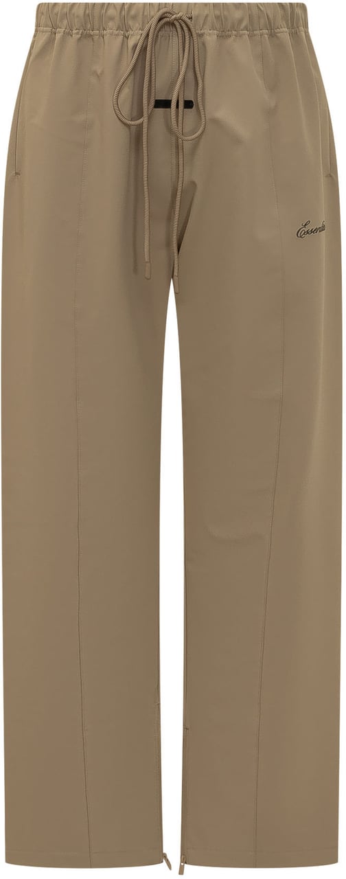 Fear of God Pantaloni con Coulisse e Logo Frontale Beige