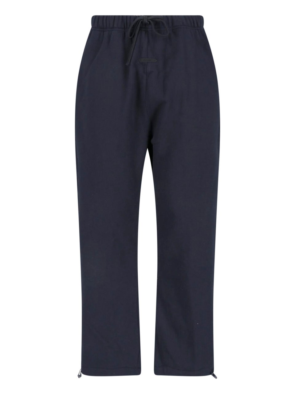 Fear of God Dark Blue Relaxed Contrast Piping Trousers Blauw