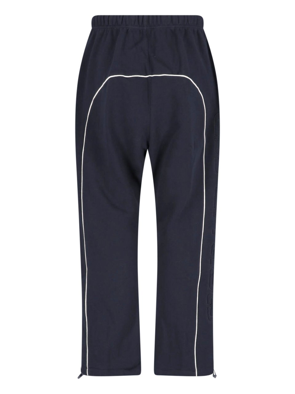Fear of God Dark Blue Relaxed Contrast Piping Trousers Blauw