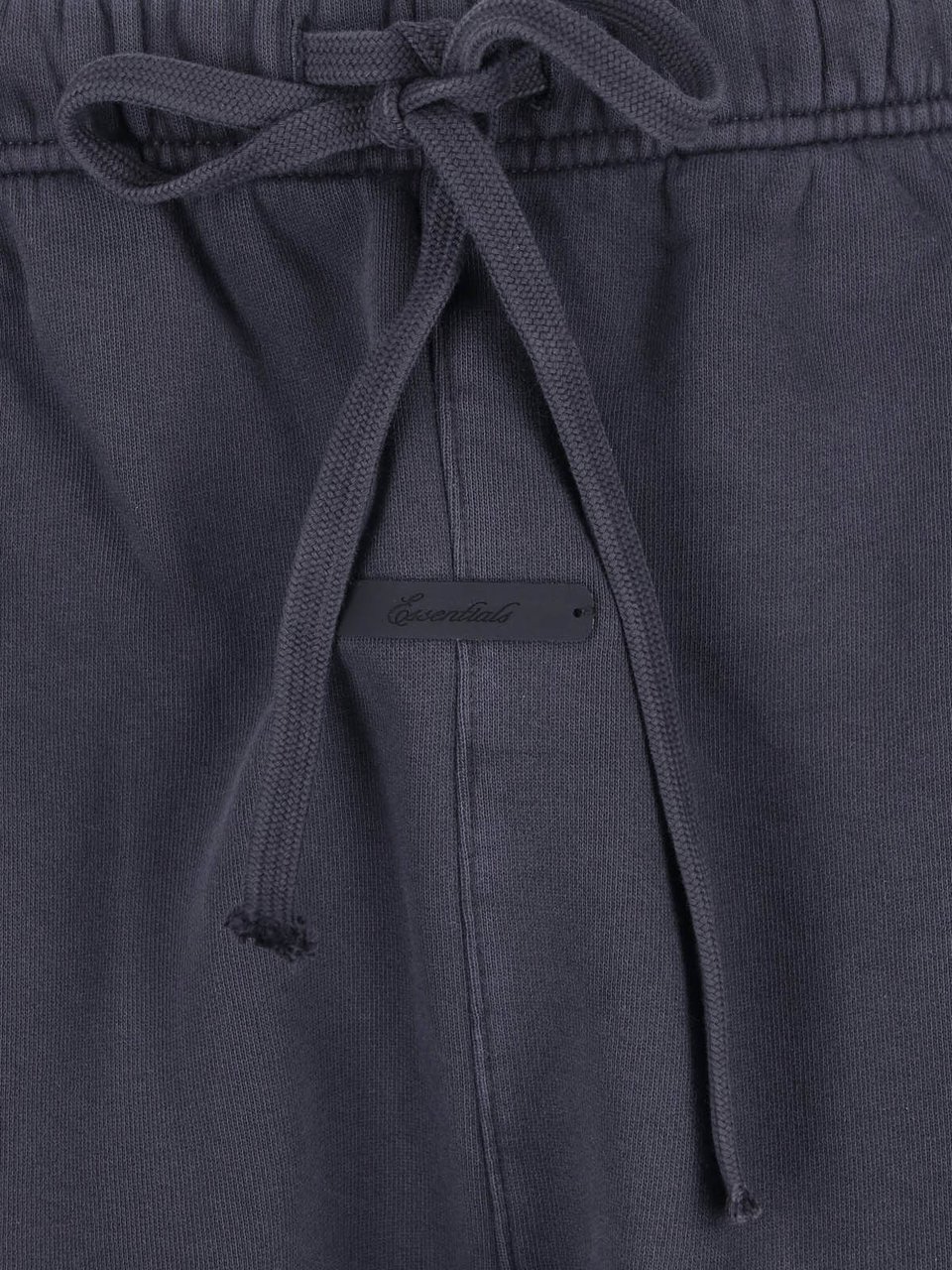 Fear of God Beige Relaxed Wide-Leg Drawstring Trousers Zwart