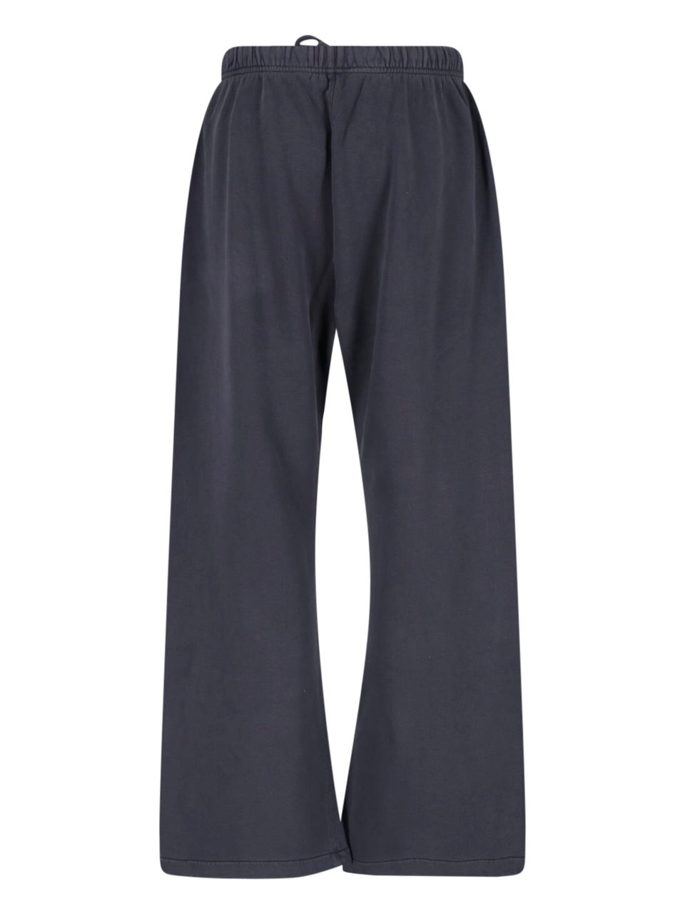 Fear of God Beige Relaxed Wide-Leg Drawstring Trousers Zwart