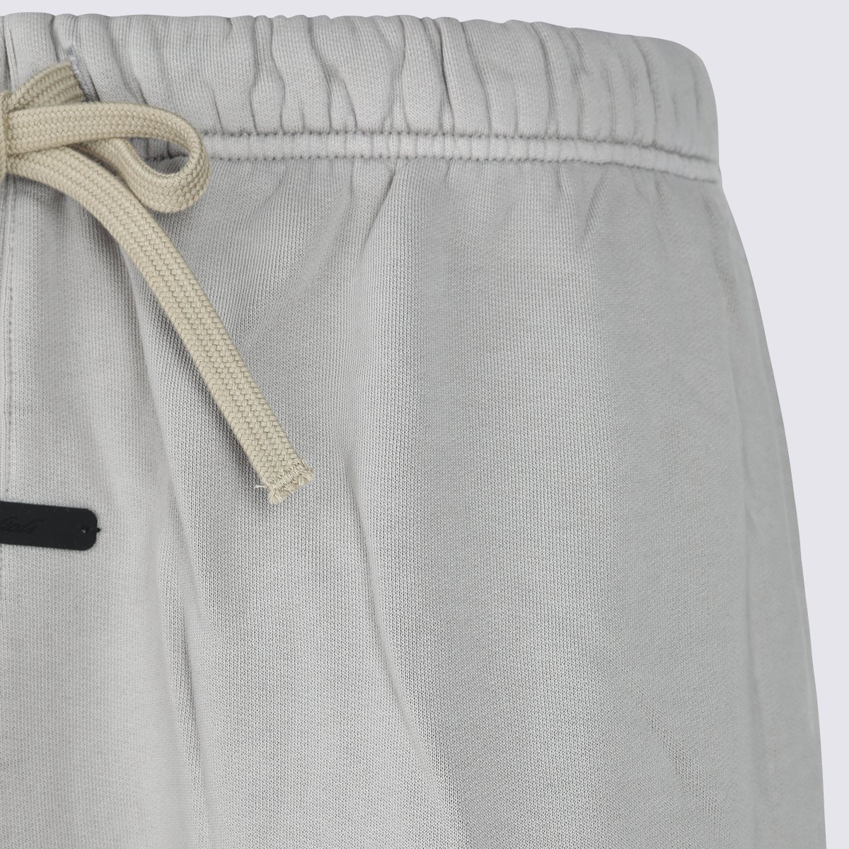 Fear of God Relaxed Fit Grey Trousers With Drawstring Waistband Wit
