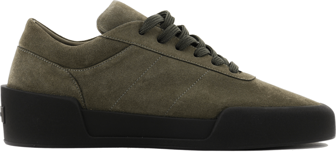 Fear of God Aerobic Suede Low Willow Groen