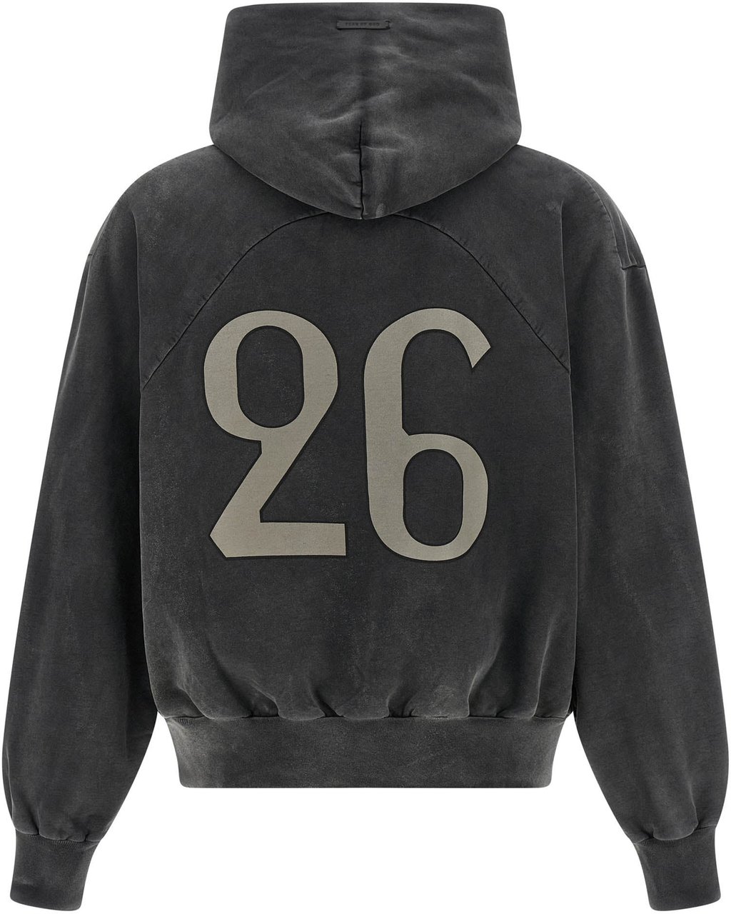 Fear Of God Black Cotton Sweatshirt Zwart