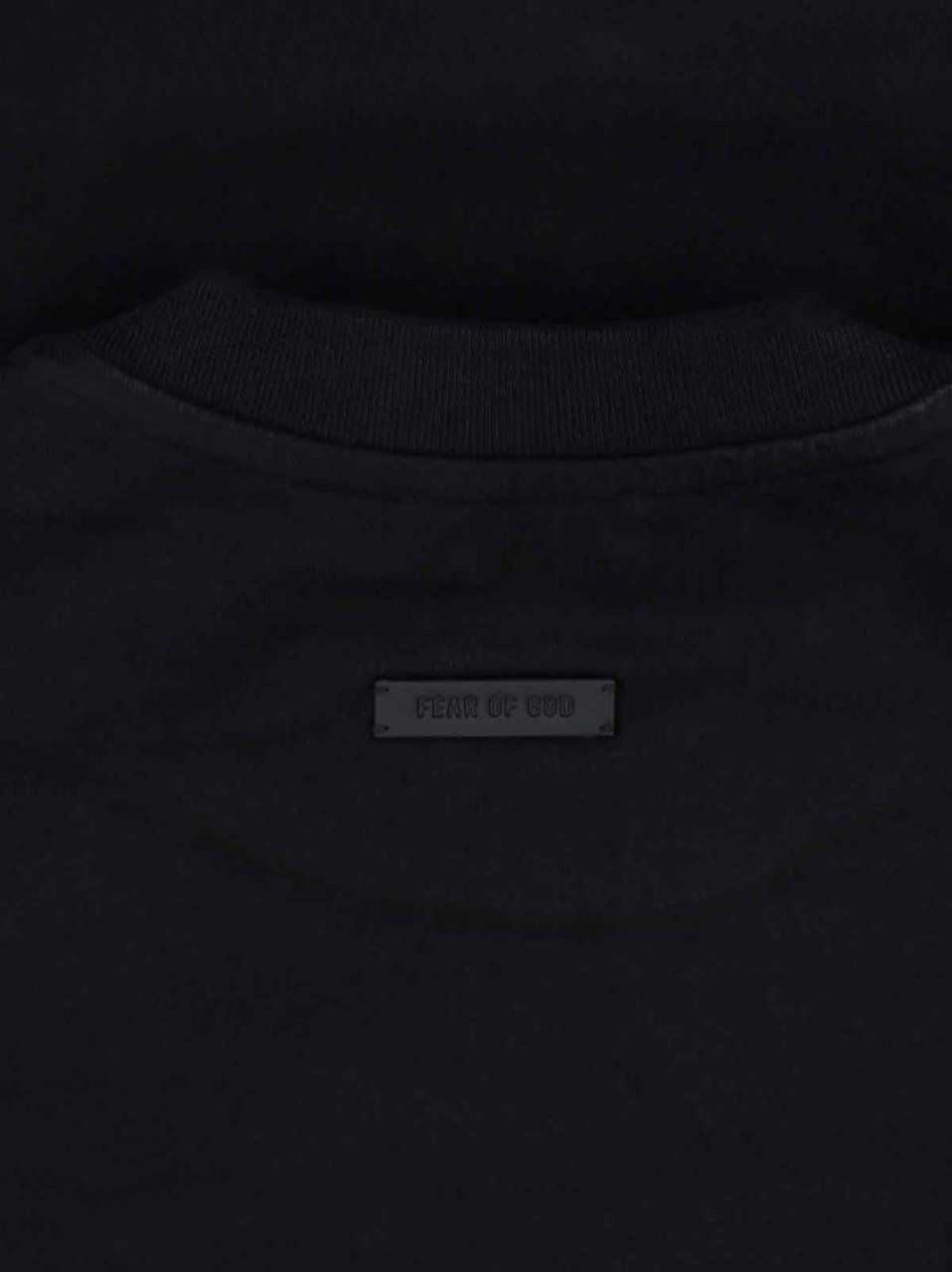 Fear of God Relaxed Fit Long-Sleeved Top Zwart