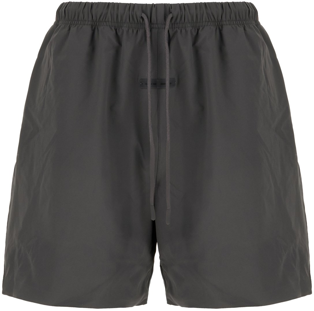 Fear of God Fear Of God Dark grey stretch nylon bermuda shorts Grijs