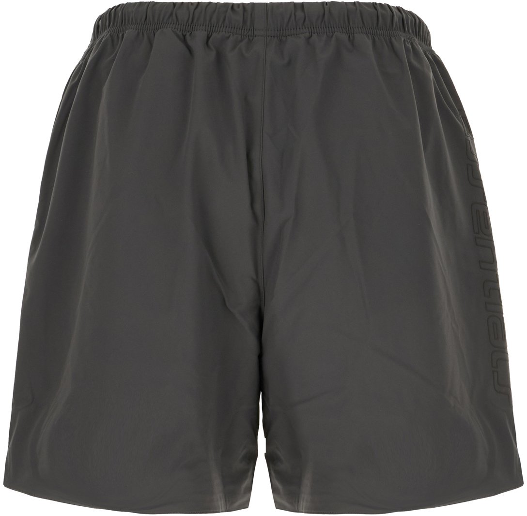 Fear of God Fear Of God Dark grey stretch nylon bermuda shorts Grijs