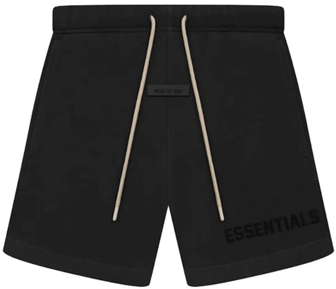 Fear of God Short Fear of God Essentials Jet Black Zwart