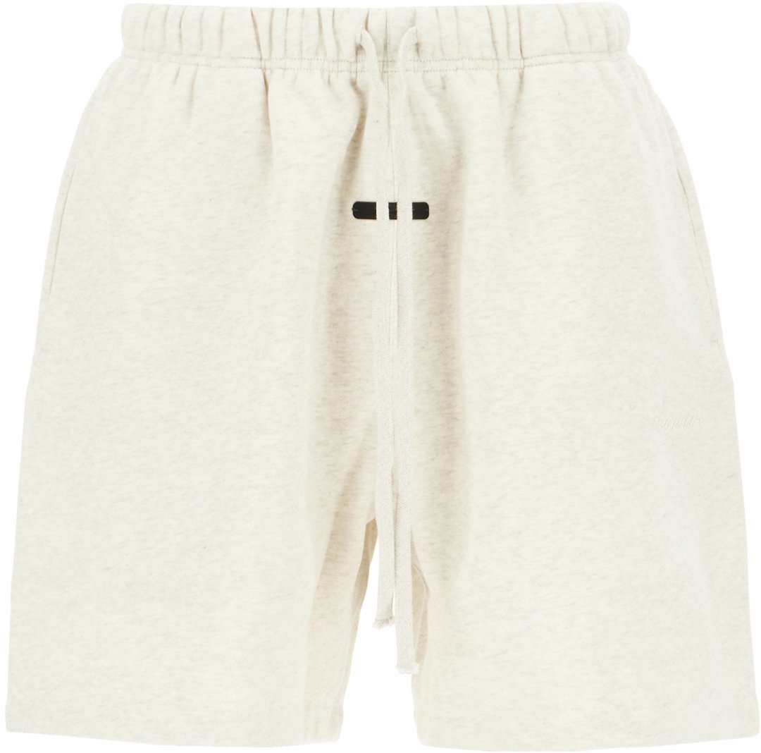 Fear Of God Melange grey cotton bermuda shorts Grijs