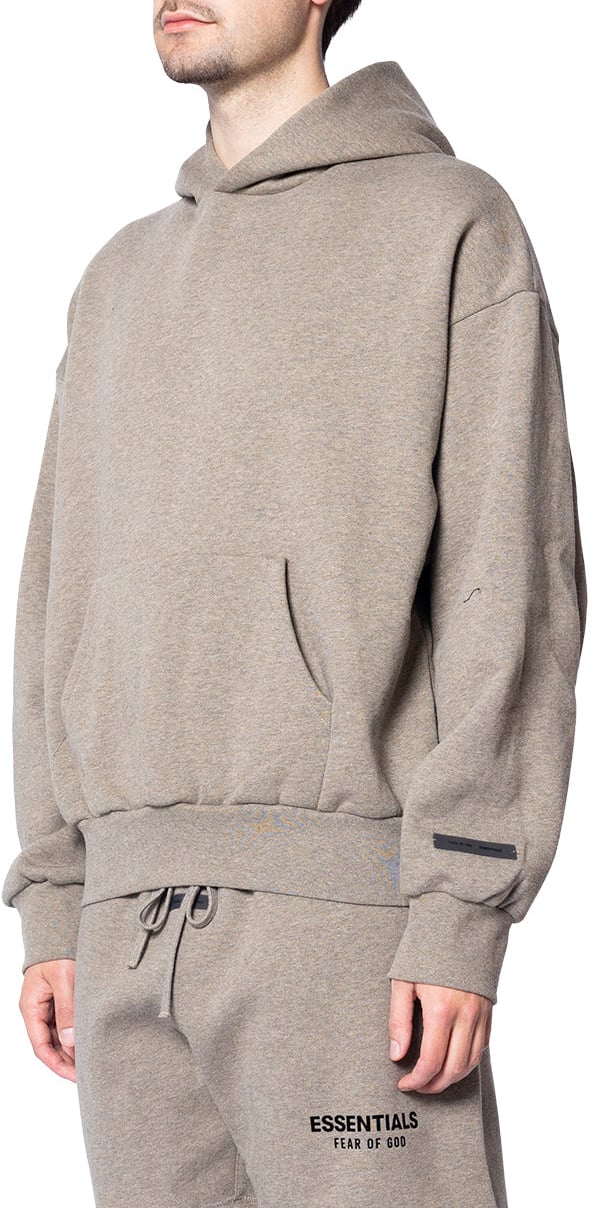 Fear of God CLASSIC FIT FLEECE HOODIE HOMESTEAD HEATHER Bruin