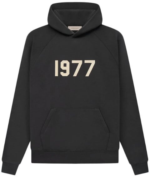 Fear of God Hoodie Fear of God Essentials 1977 Iron Donkergrijs