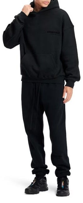 Fear of God Sweat Fear of God Essentials Black FW22 Divers